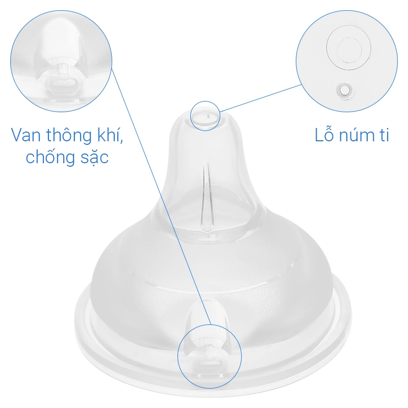 Bình sữa thủy tinh tráng silicone Moyuum cổ rộng 150 ml - Mặt cười (0 - 2 tháng) 7