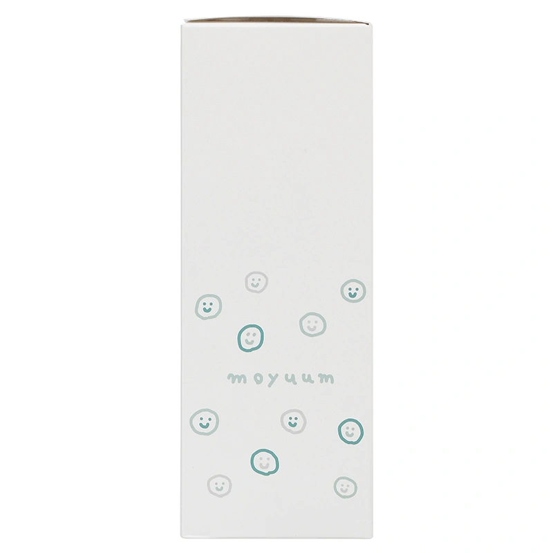 Bình sữa thủy tinh tráng silicone Moyuum cổ rộng 150 ml - Mặt cười (0 - 2 tháng) 24