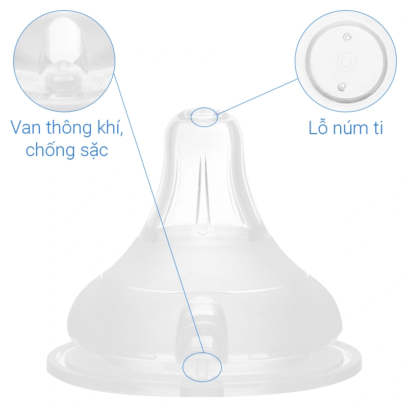 Bình sữa thủy tinh tráng silicone Moyuum cổ rộng 150 ml - Mặt cười (0 - 2 tháng) 18