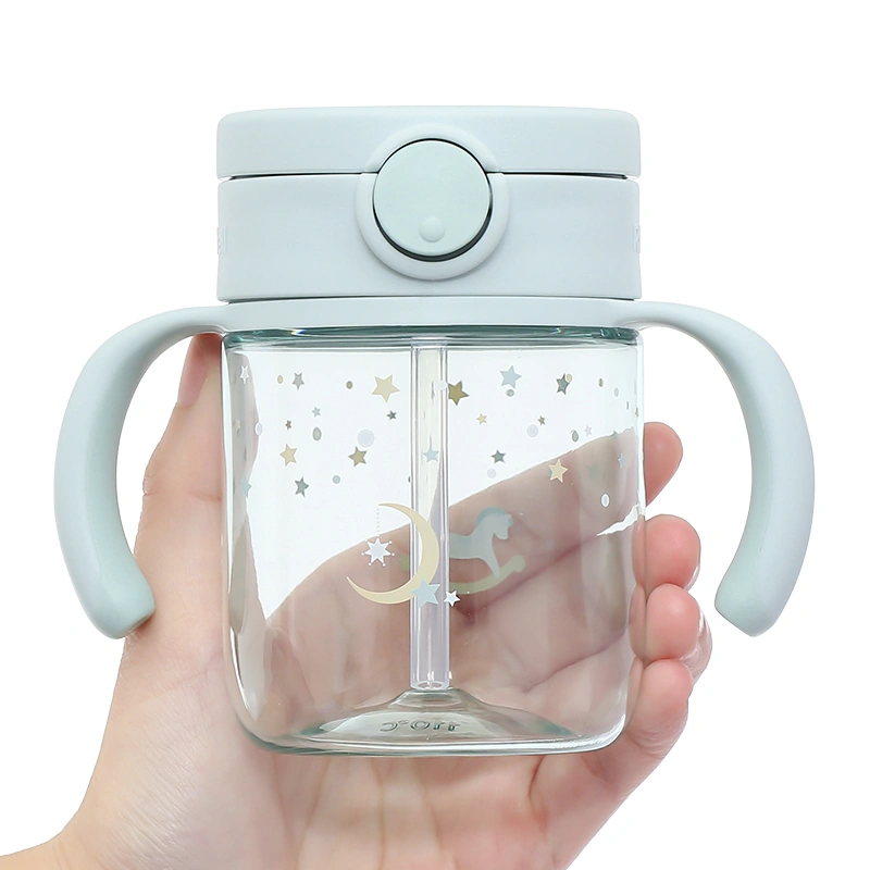 Bình tập uống Richell Axstars 200 ml - Màu hồng (từ 7 tháng) 22