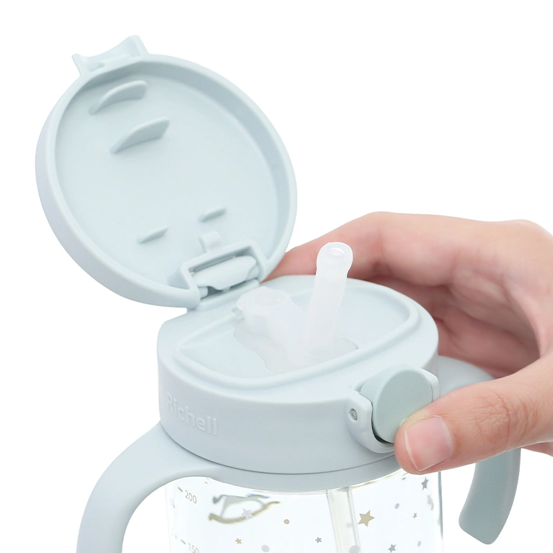 Bình tập uống Richell Axstars 200 ml - Màu hồng (từ 7 tháng) 18