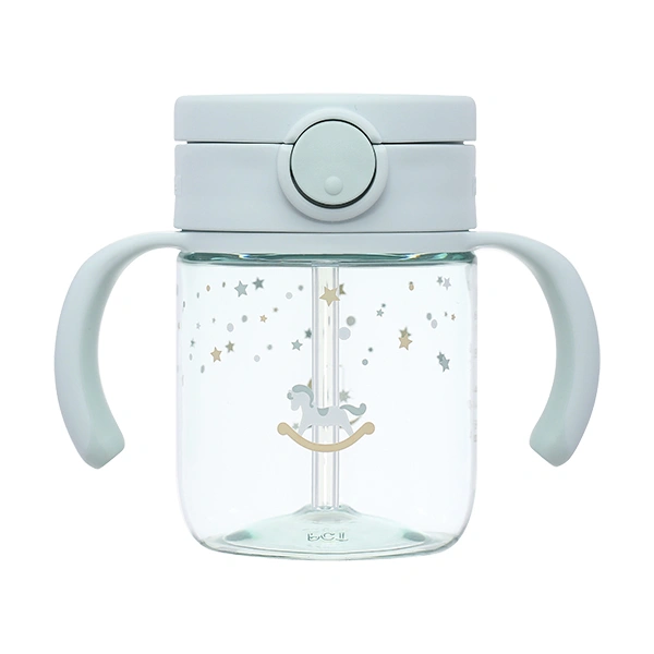 Bình tập uống Richell Axstars - Màu xanh dương