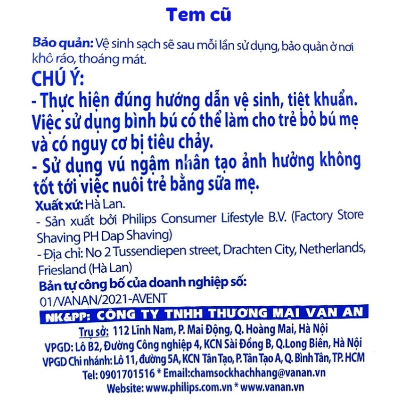 Bộ 2 ti ngậm Philips Avent thông khí SCF080/05 (0 - 6 tháng) - Màu xanh, vàng 9