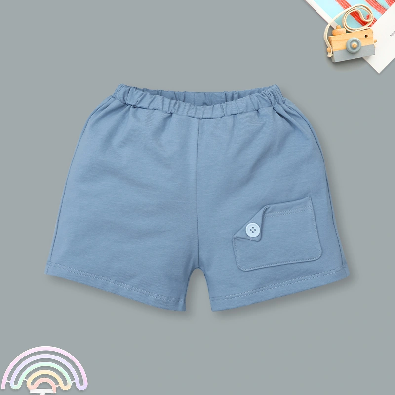 Bộ sát nách bé trai La Pomme little friend màu xanh dương - trắng 11