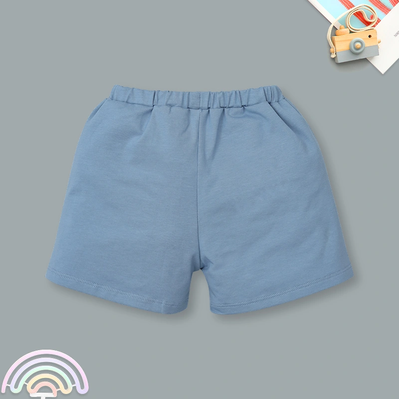 Bộ sát nách bé trai La Pomme little friend màu xanh dương - trắng 12