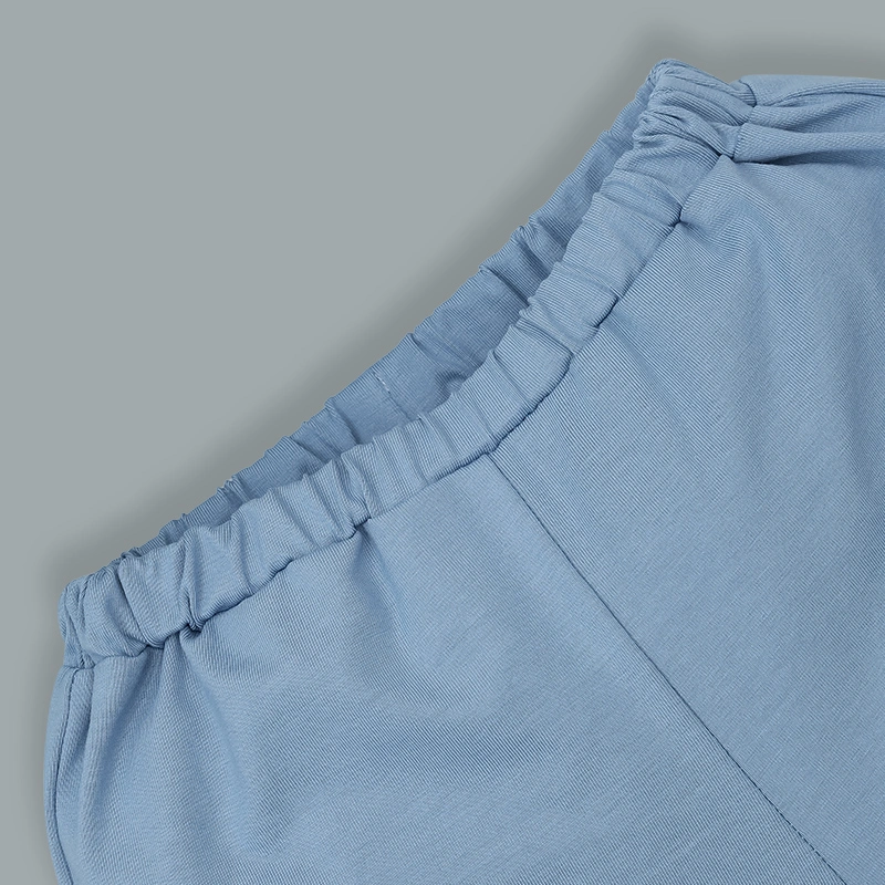 Bộ sát nách bé trai La Pomme little friend màu xanh dương - trắng 13