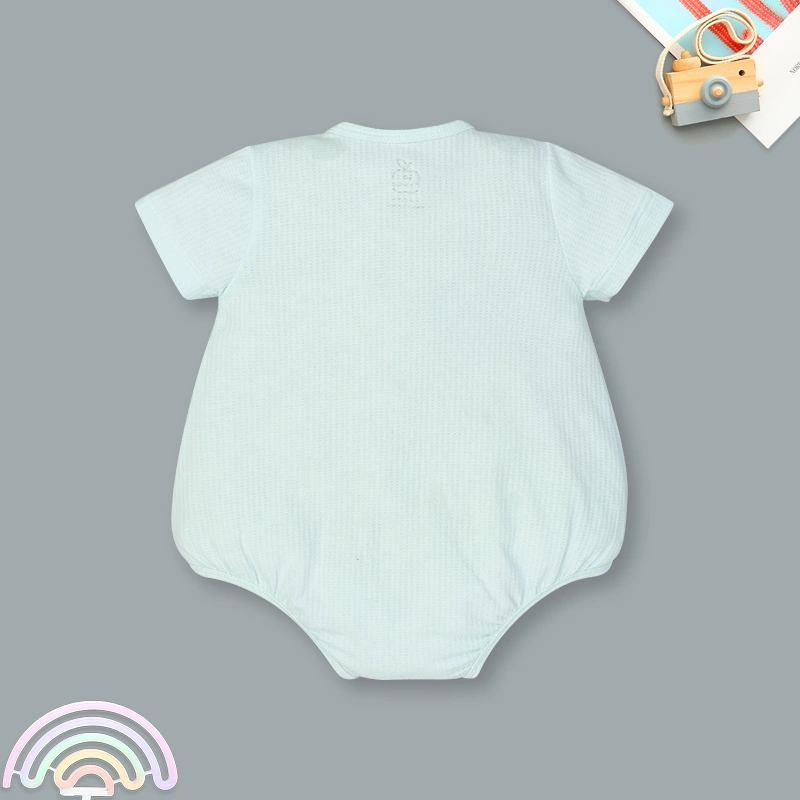 Bodysuit cài giữa bé yêu bồng bềnh La Pomme màu xanh mint 2