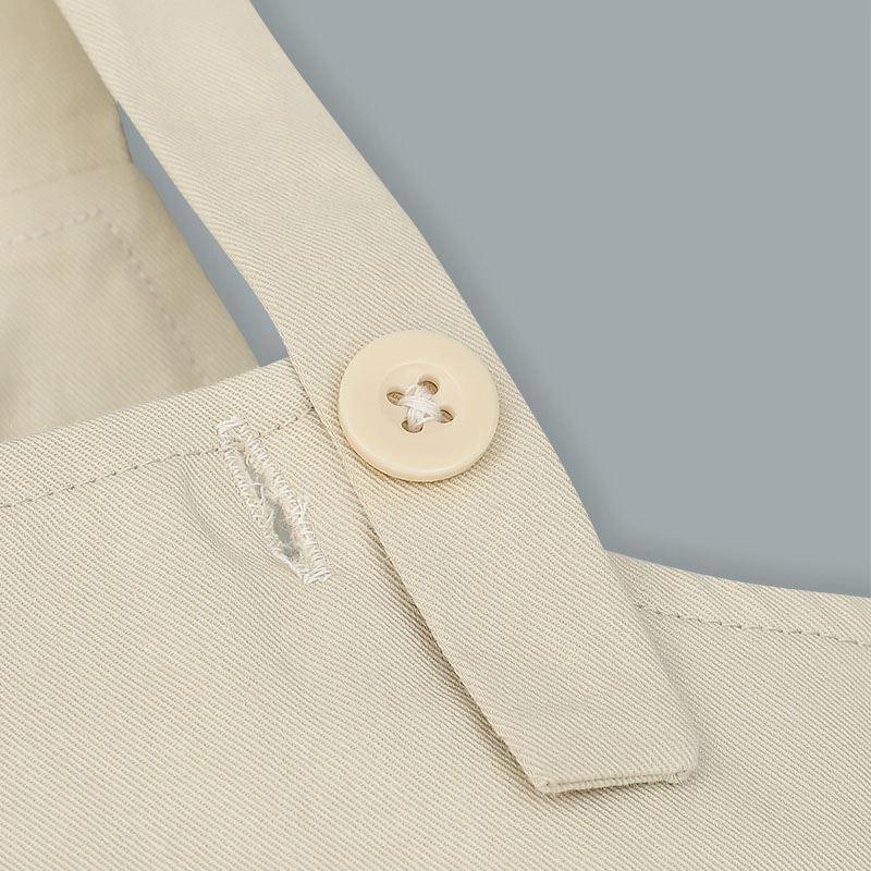 Đầm yếm La Pomme kèm áo năng động màu be 8