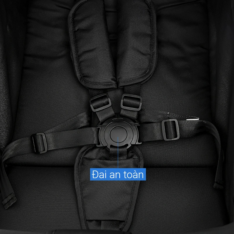 Xe đẩy 1 chiều gấp gọn Gluck Baby C-3 (0 - 5 tuổi) - Màu xanh navy 35