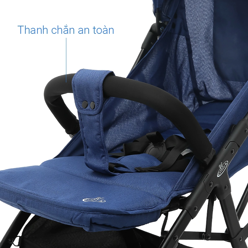 Xe đẩy 1 chiều gấp gọn Gluck Baby C-3 (0 - 5 tuổi) - Màu xanh navy 11