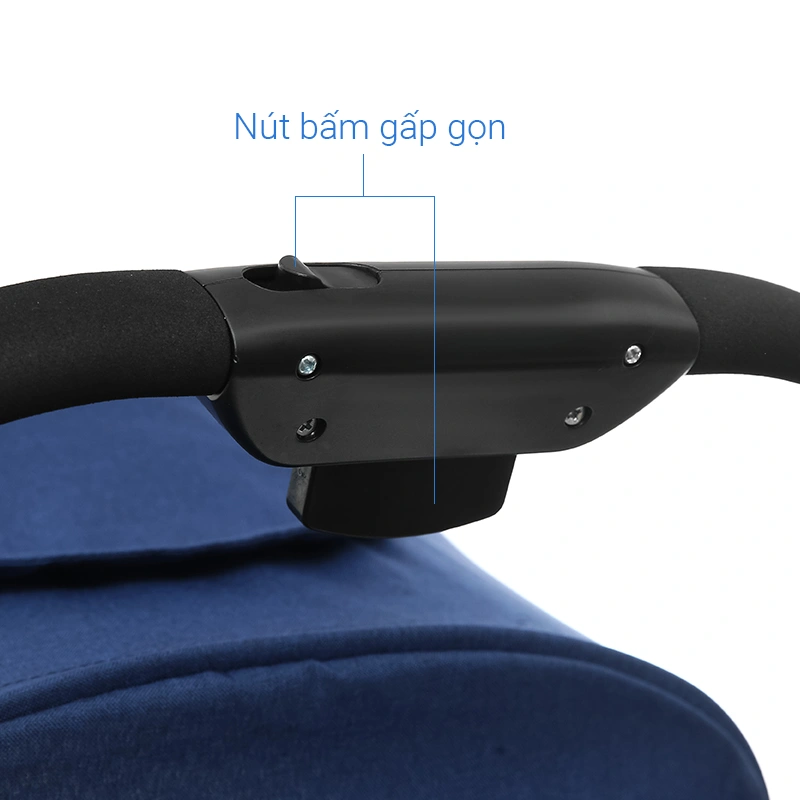 Xe đẩy 1 chiều gấp gọn Gluck Baby C-3 (0 - 5 tuổi) - Màu xanh navy 16