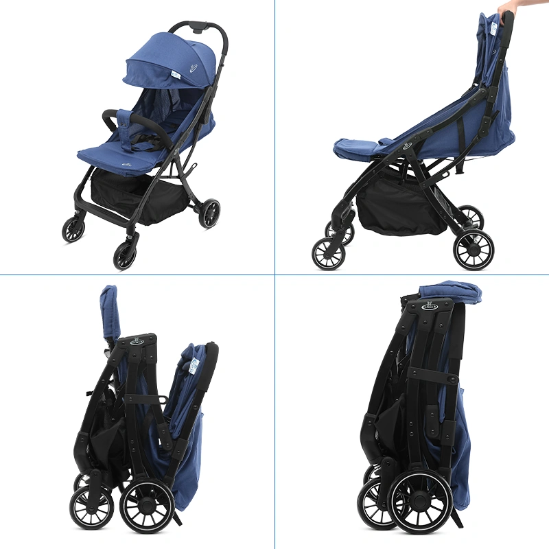 Xe đẩy 1 chiều gấp gọn Gluck Baby C-3 (0 - 5 tuổi) - Màu xanh navy 20