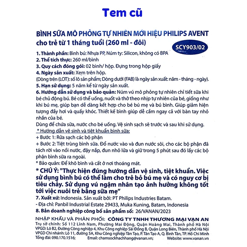 Combo 2 bình sữa nhựa PP Philips Avent SCY900/02 cổ rộng 125 ml (0 - 1 tháng) 27