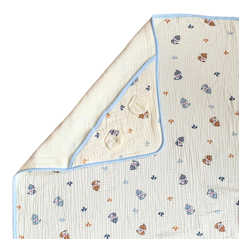 Khăn quấn cotton Bessla 70x70 cm - Động vật 5