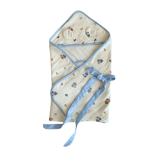 Khăn quấn Bessla cotton động vật