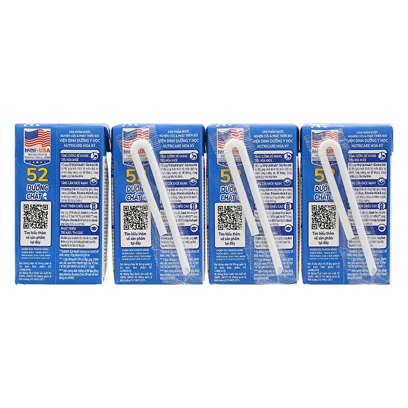 Combo 3 thùng 48 hộp sữa non pha sẵn MetaCare Eco 110 ml (từ 1 tuổi) 16