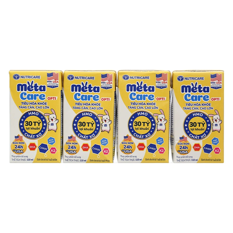 Thùng 48 hộp sữa pha sẵn MetaCare Opti 110 ml (từ 1 tuổi) 15
