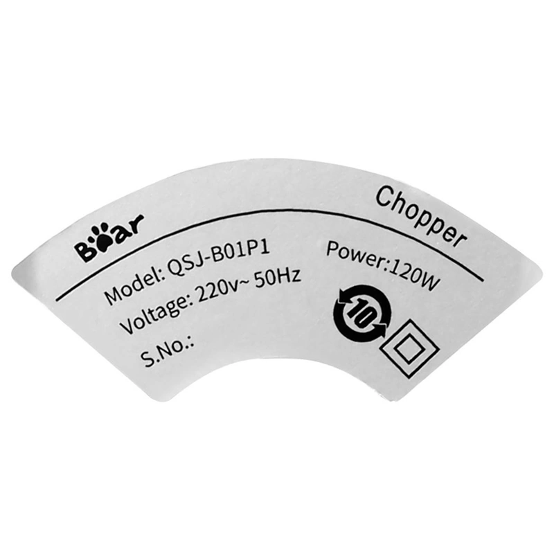 Máy xay thịt mini Bear QSJ-B01P1 10