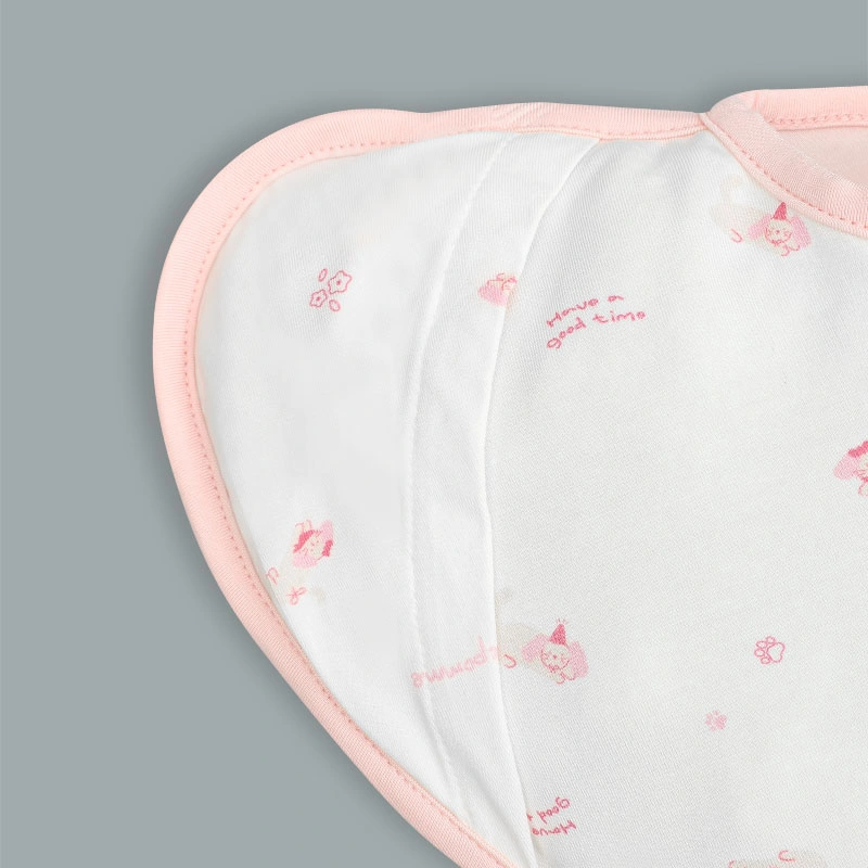 Nhộng chũn có khóa ngôi nhà của cún con La Pomme 1 - 3 tháng màu hồng - trắng 4