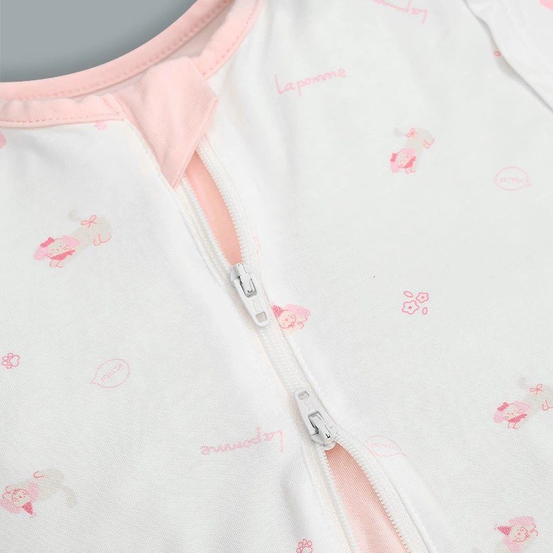 Nhộng chũn có khóa ngôi nhà của cún con La Pomme 1 - 3 tháng màu hồng - trắng 6