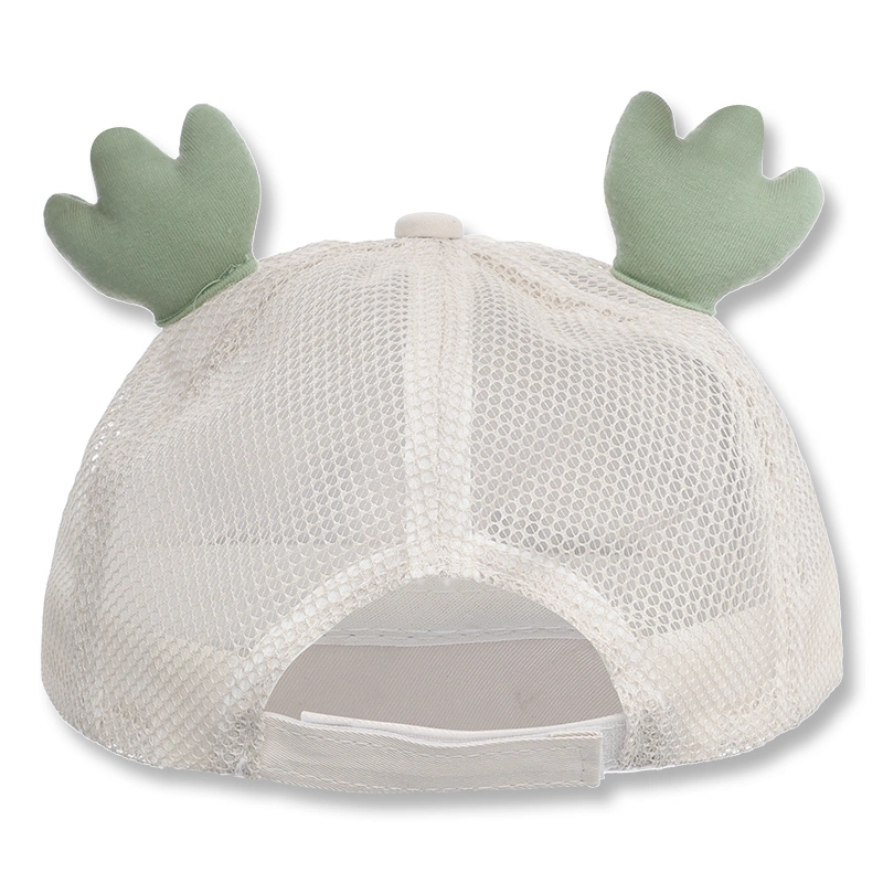 Nón kết cho bé TOP KIDS thêu ếch màu be 4
