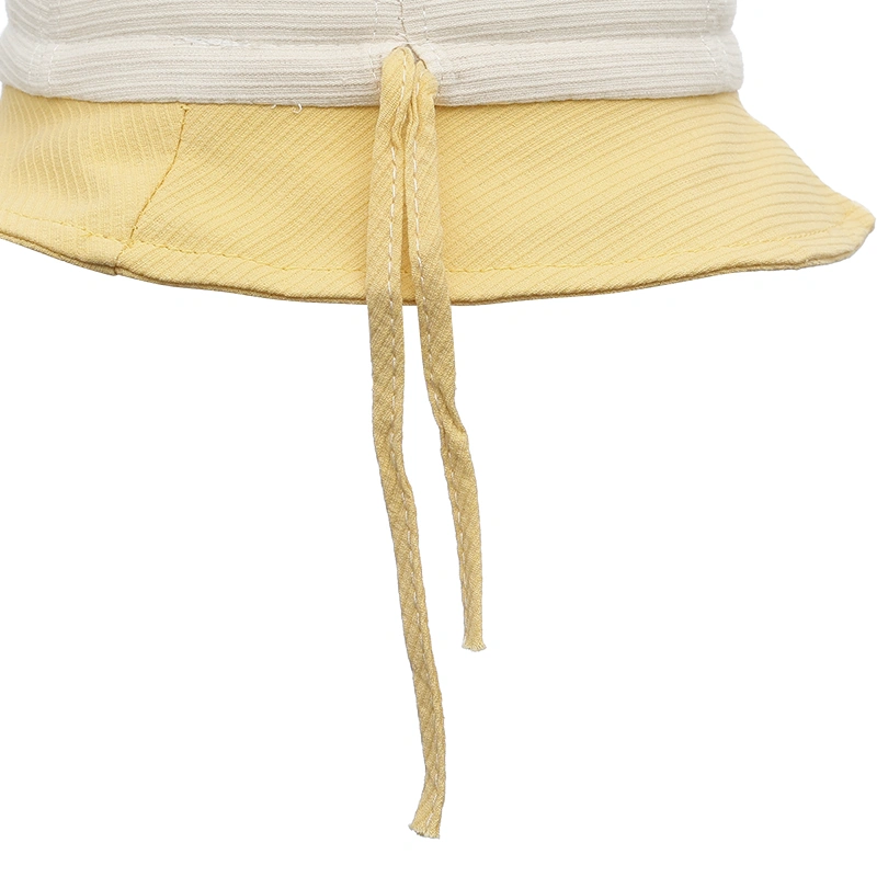 Nón vành cho bé TOP KIDS thêu ô tô Happy màu vàng - be 7