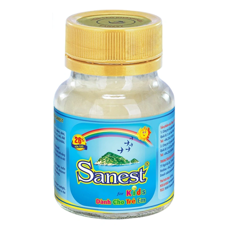 Nước yến sào Khánh Hòa Sanest Kids 62 ml (từ 1 tuổi) 3