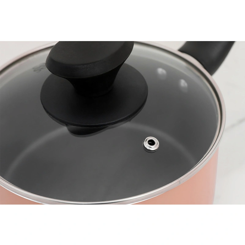 Quánh nhôm chống dính nắp kính 16 cm Delites QCDE16 3