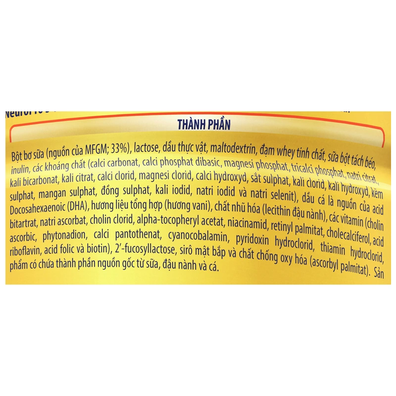 Sữa bột Enfagrow A+ Neuropro số 3 hương vani 1.7 kg (1 - 3 tuổi) - Giao bao bì ngẫu nhiên 5