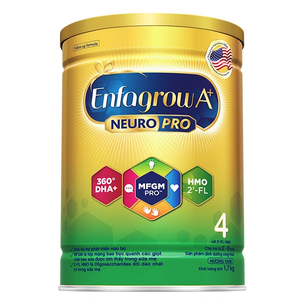 Sữa bột Enfagrow A+ Neuropro số 4 - Giao bao bì ngẫu nhiên