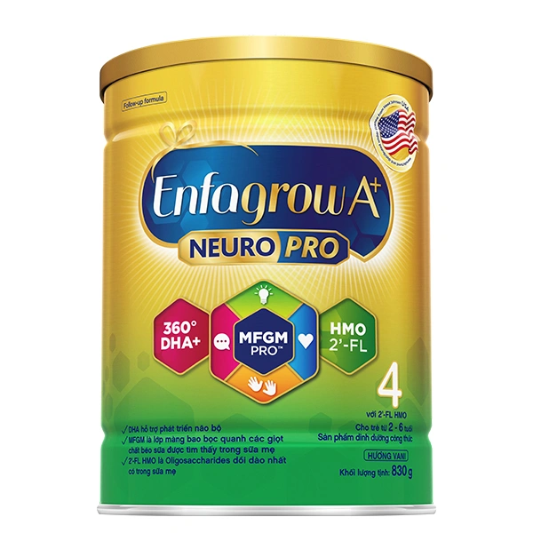 Sữa bột Enfagrow A+ Neuropro số 4 - Giao bao bì ngẫu nhiên