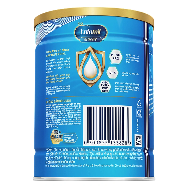 Sữa bột Enfamil Enspire số 1 850g (0 - 12 tháng) 14