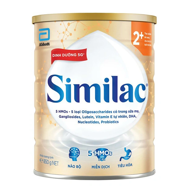 Sữa bột Similac 5G 2+