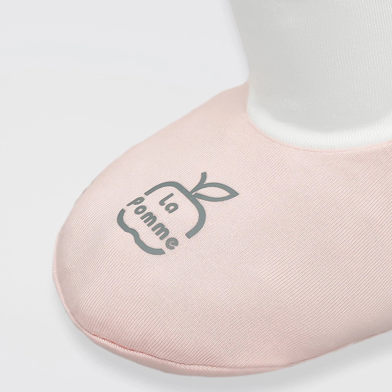 Set bao tay, bao chân hoa nhỏ ngọt ngào La Pomme màu be (0 - 3 tháng) 9