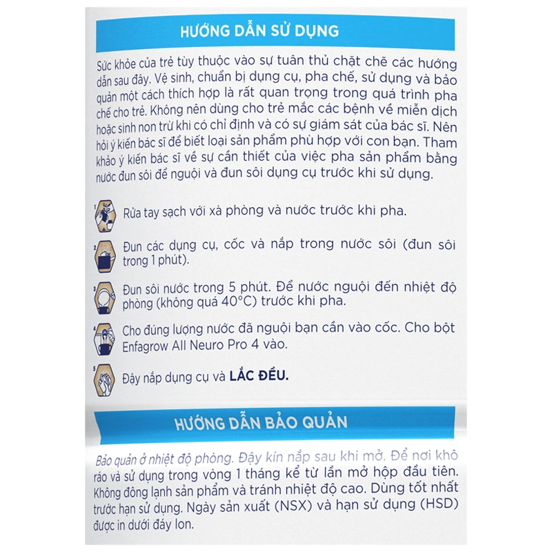 Sữa bột Enfagrow A2 Neuropro số 4 (đạm quý A2) 1.7 kg (3 - 6 tuổi) - Giao bao bì ngẫu nhiên 5
