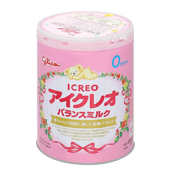 Sữa bột Glico Icreo số 0 800g (0 - 12 tháng) (mẫu mới) 1