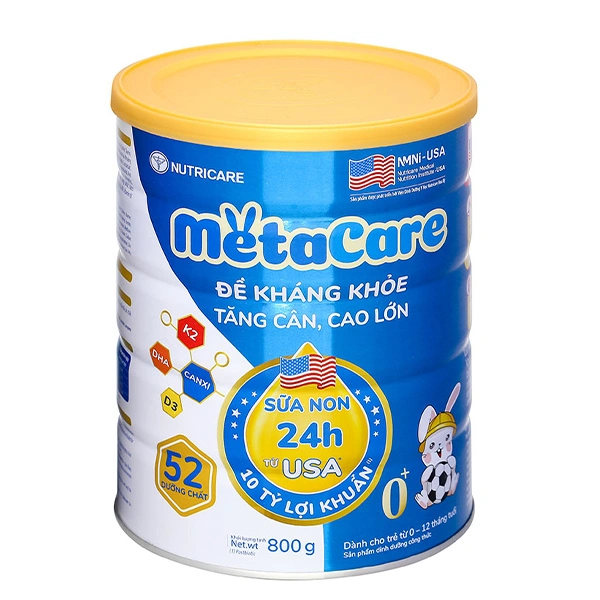 Sữa bột MetaCare Eco 0+ (sữa non) 800g (0 - 12 tháng) 1