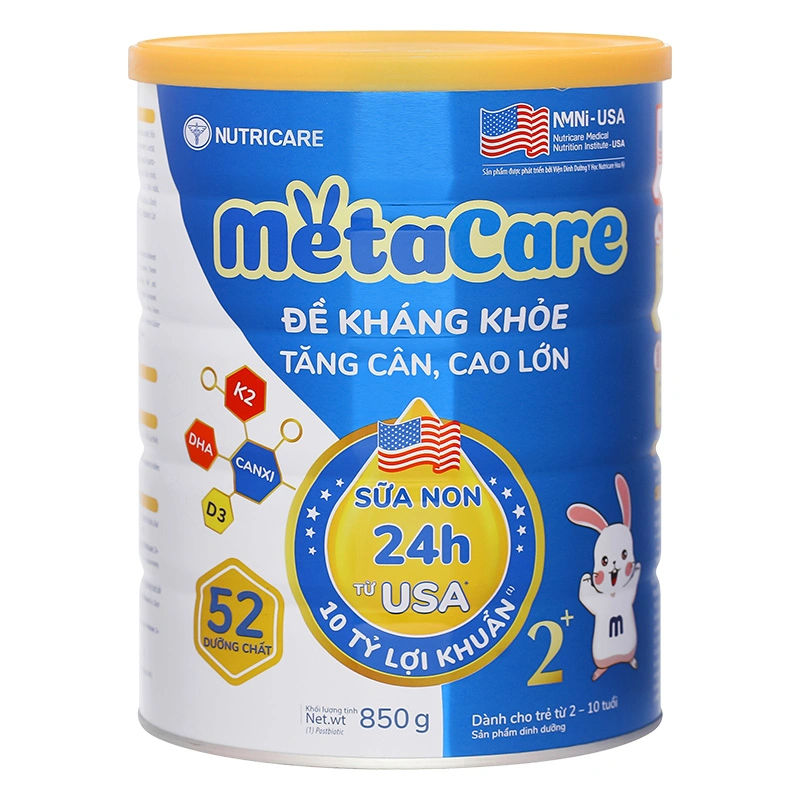 Sữa bột MetaCare Eco 2+ (sữa non) 850g (2 - 10 tuổi) 2