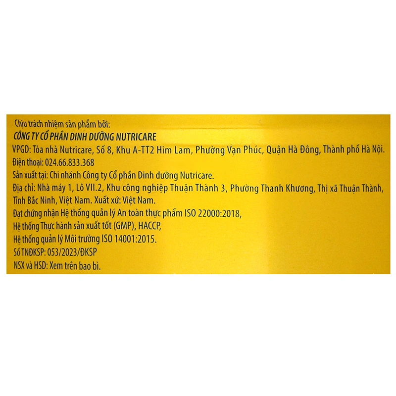 Combo 3 sữa bột MetaCare Opti 2+ (sữa non) 850g (2 - 10 tuổi) 12