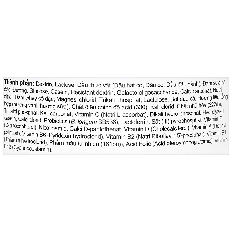 Sữa bột Morinaga Kodomil số 3 hương vani 800g (từ 3 tuổi) (mẫu mới) 7