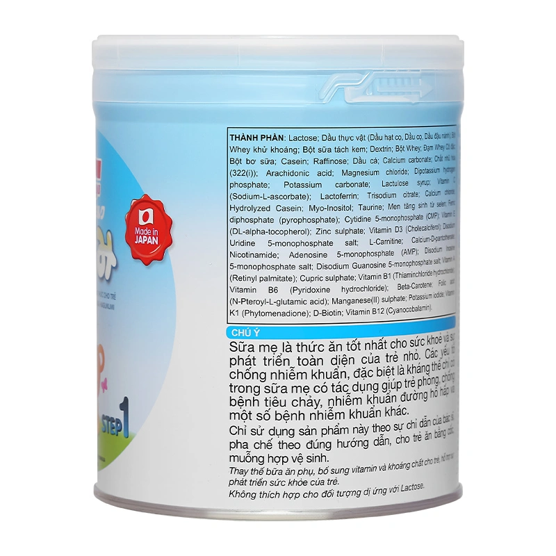 Sữa bột Morinaga Hagukumi số 1 800g (0 - 6 tháng) (mẫu mới) 16