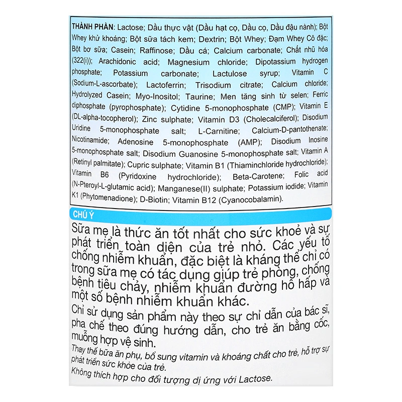 Sữa bột Morinaga Hagukumi số 1 800g (0 - 6 tháng) (mẫu mới) 18