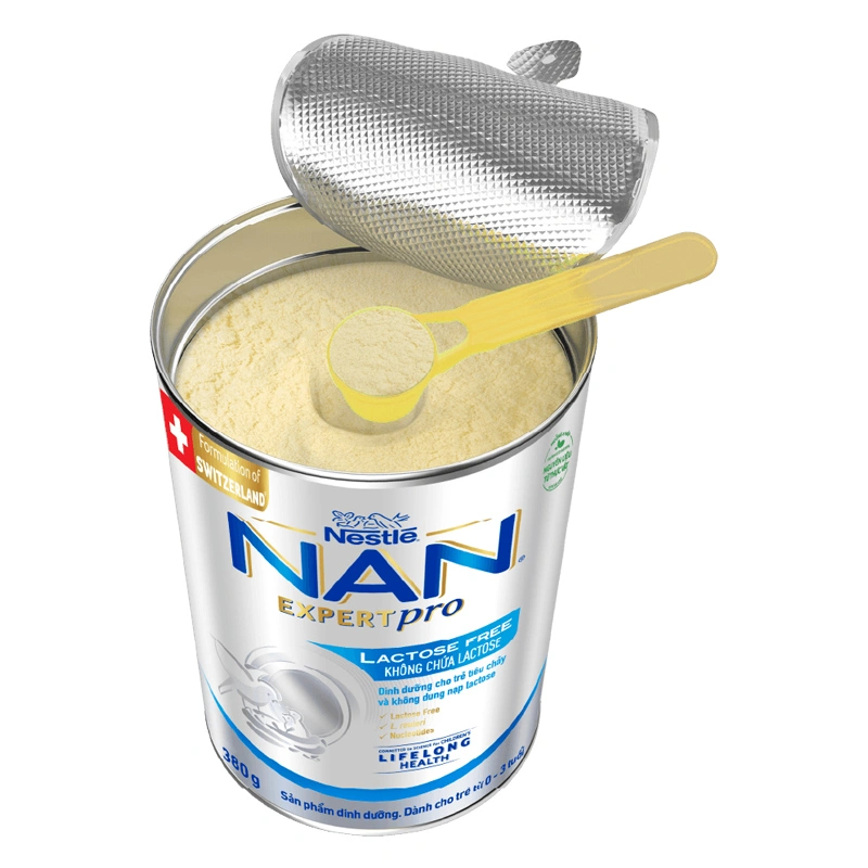 Sữa bột NAN Expert Pro Lactose Free 380g (0 - 3 tuổi) dành cho trẻ không dung nạp đường lactose 6