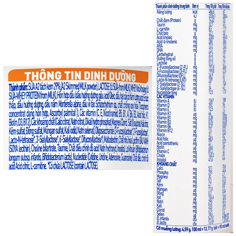 Sữa bột NAN InfiniPro A2 6HMO số 2 (đạm quý A2) 400g (1 - 2 tuổi) 7