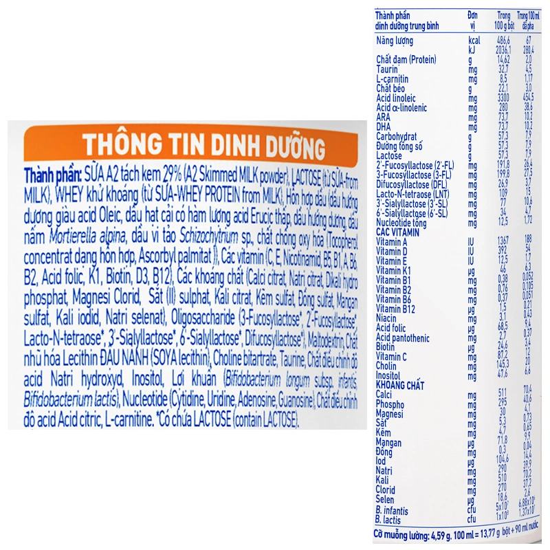 Sữa bột NAN InfiniPro A2 6HMO số 2 (đạm quý A2) 400g (1 - 2 tuổi) 15