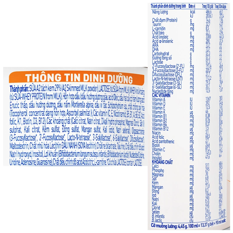 Combo 2 sữa bột NAN InfiniPro A2 6HMO số 3 (đạm quý A2) 800g (2 - 6 tuổi) 15