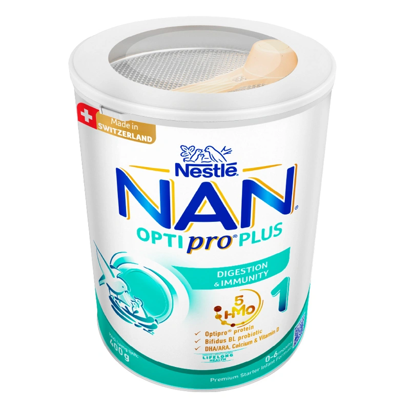 Sữa bột NAN Optipro Plus số 1 400g (0 - 6 tháng) - Giao bao bì ngẫu nhiên 5
