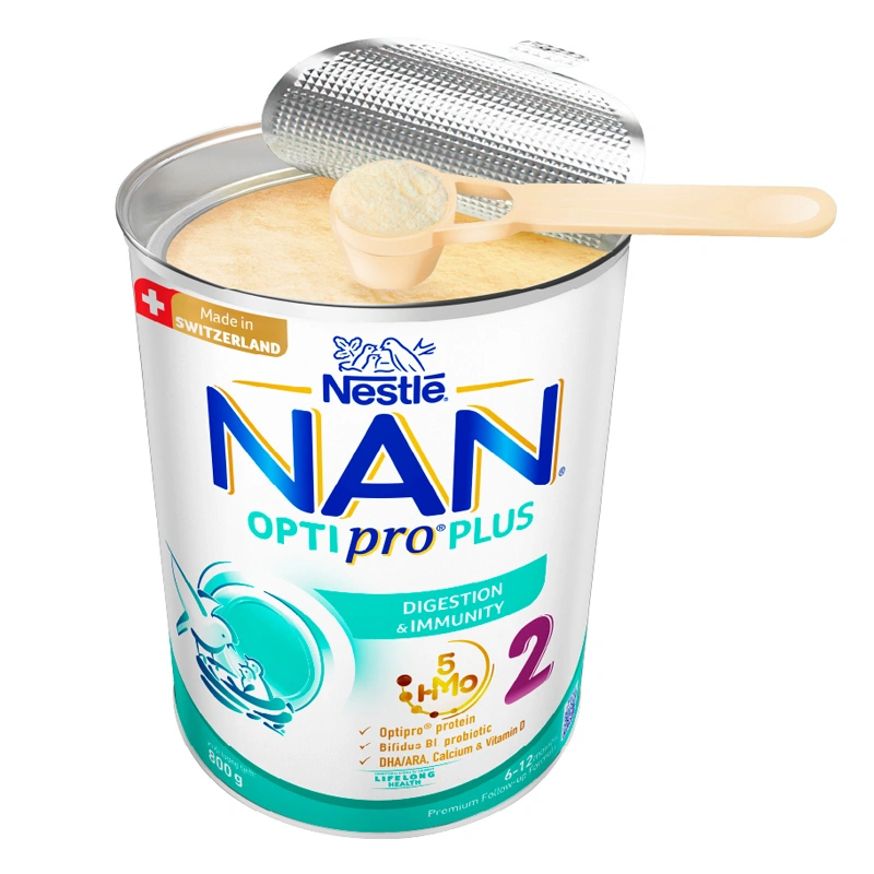 Sữa bột NAN Optipro Plus số 2 800g (6 - 12 tháng) - Giao bao bì ngẫu nhiên 6