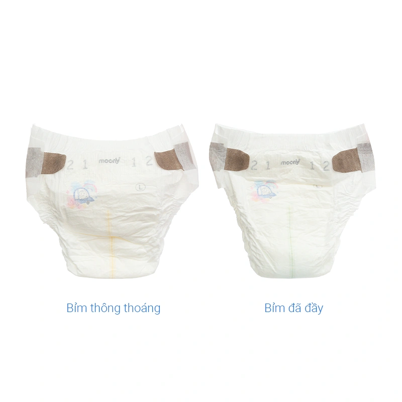 Tã dán Moony Dịu nhẹ size L 38 miếng (9 - 14 kg) - Giao bao bì ngẫu nhiên 13