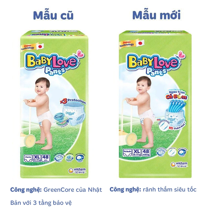 Tã quần BabyLove size L 48 miếng (9 - 14 kg) - Giao bao bì ngẫu nhiên 15